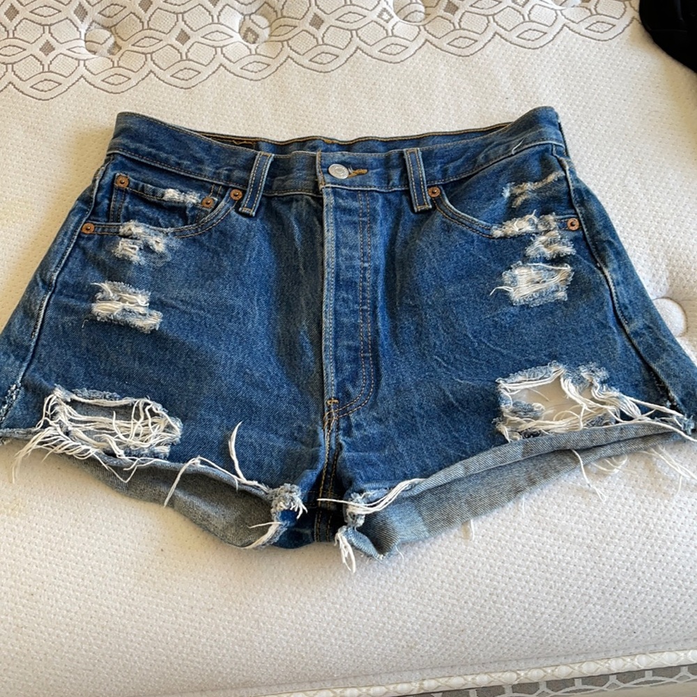 501 Jean shorts